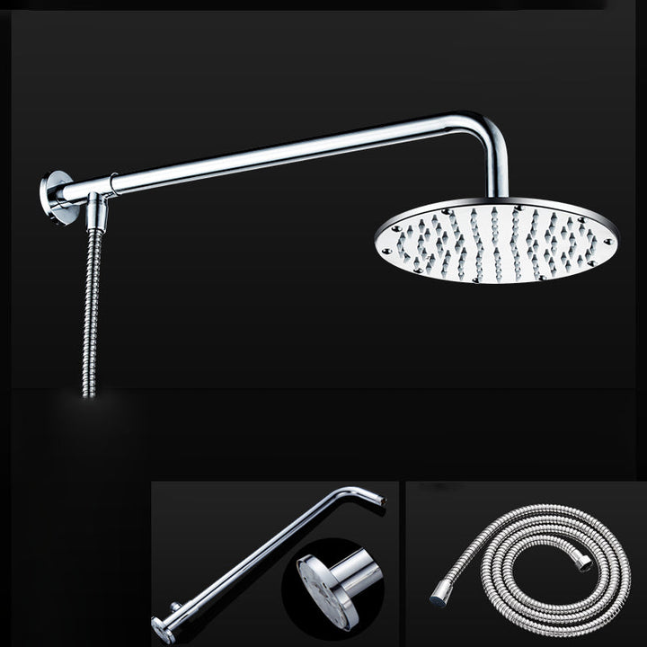 BowLift | Contemporary Showerhead Combination Dual Showerhead Stainless Steel Wall-Mounted Showerhead