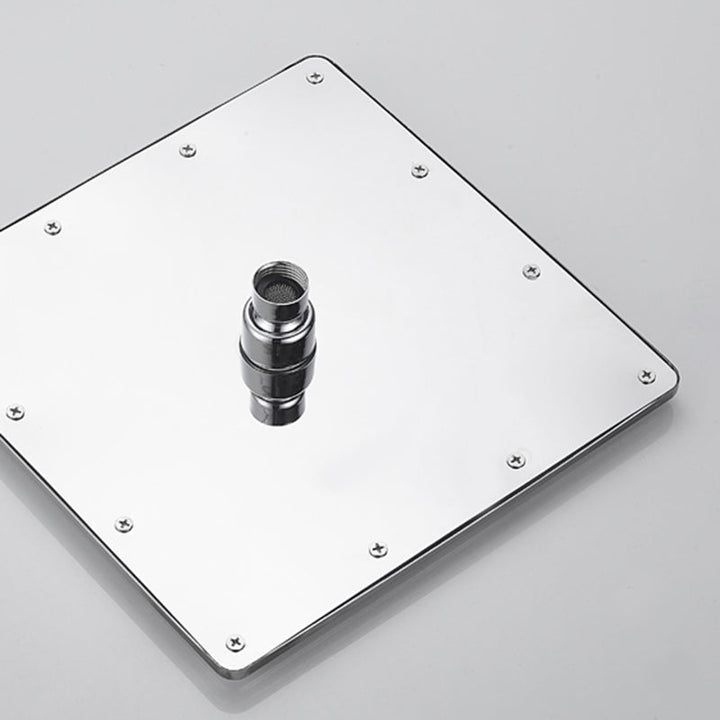 BowLift | Contemporary Showerhead Combination Dual Showerhead Stainless Steel Wall-Mounted Showerhead