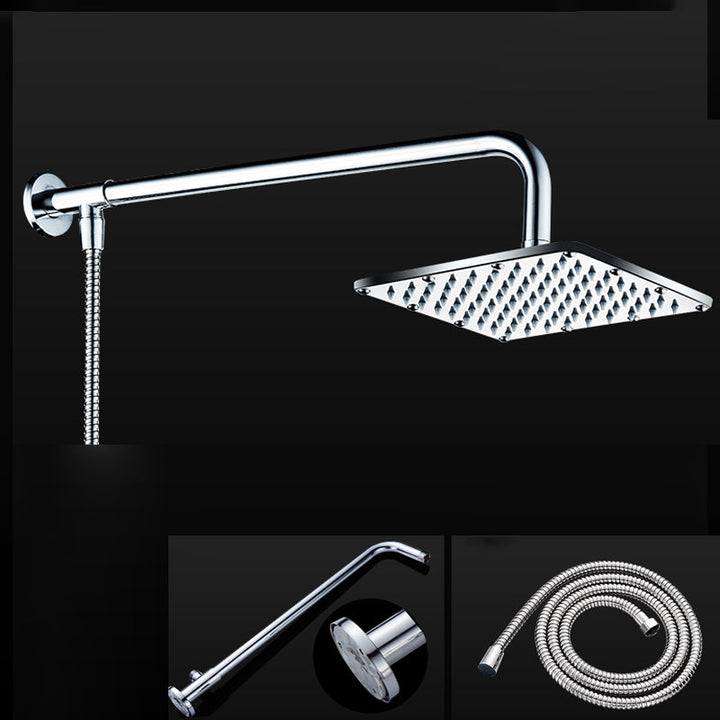 BowLift | Contemporary Showerhead Combination Dual Showerhead Stainless Steel Wall-Mounted Showerhead