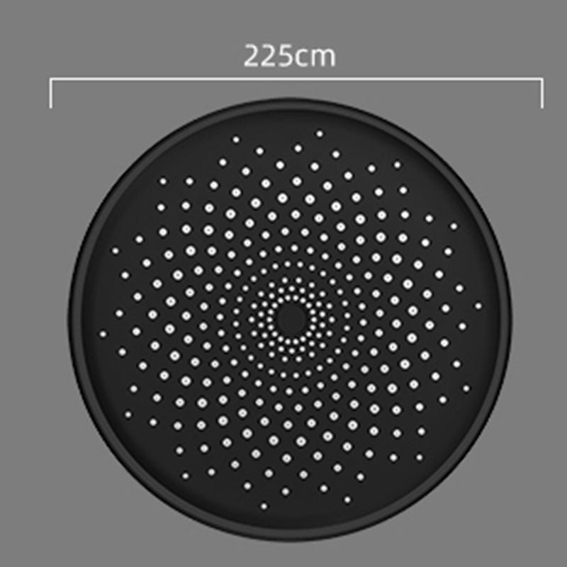 BowLift | Contemporary Showerhead Combination Rainfall Chrome Wall Mount Showerhead