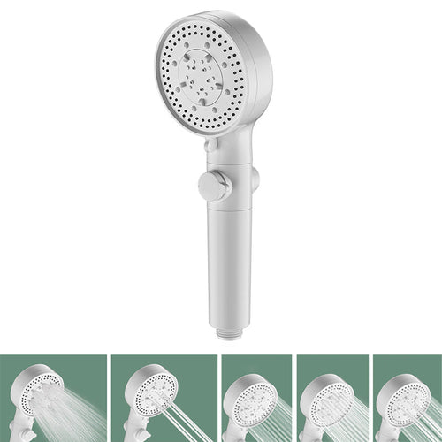 BowLift | Bathroom Showerhead 5-Spray Round Handheld Shower Holder Wall Mount Showerhead