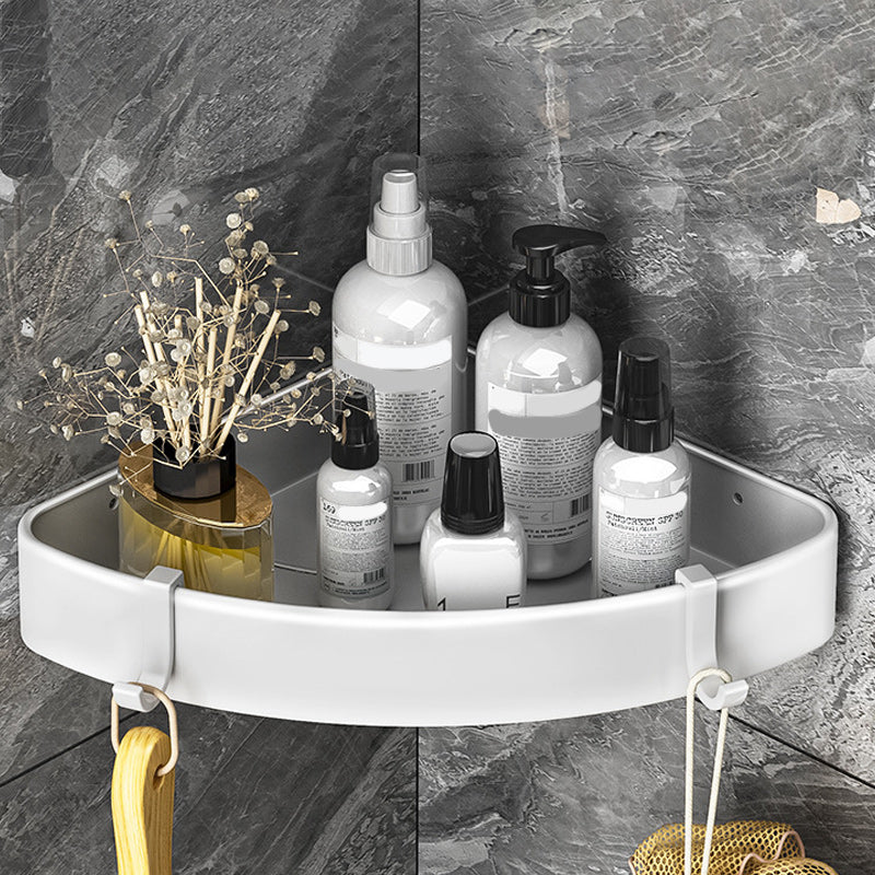 BowLift | Modern Black-White Metal Bath Hardware Set Bath Shelf Bathroom Hardware Set