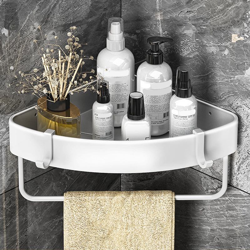 BowLift | Modern Black-White Metal Bath Hardware Set Bath Shelf Bathroom Hardware Set