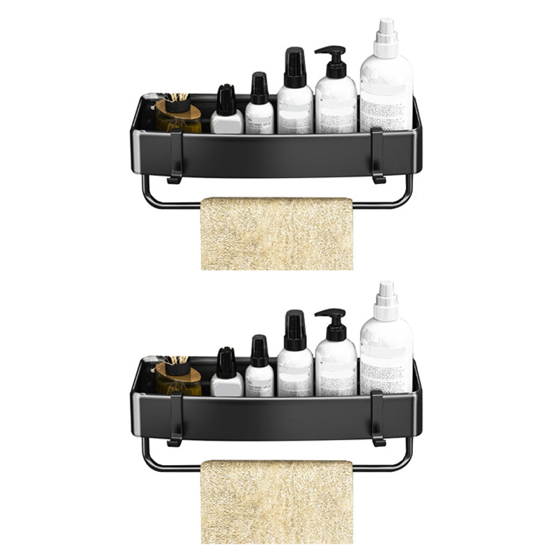 BowLift | Modern Black-White Metal Bath Hardware Set Bath Shelf Bathroom Hardware Set