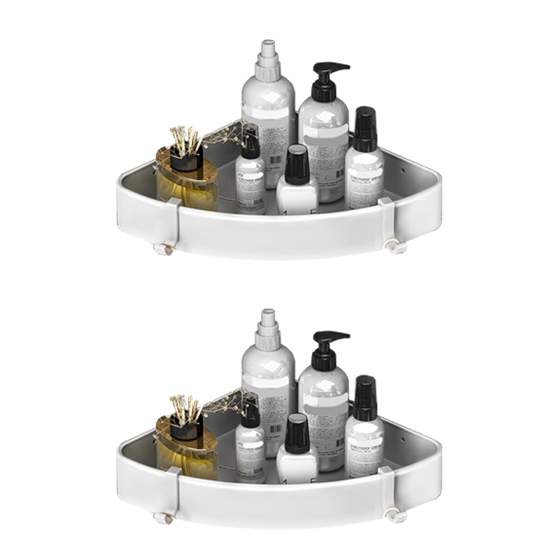 BowLift | Modern Black-White Metal Bath Hardware Set Bath Shelf Bathroom Hardware Set