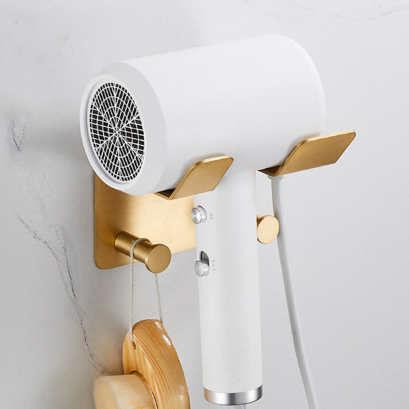 BowLift | Golden Modern 5-piece Bathroom Accessories Set Brushed Brass Towel Holder/Paper Holder