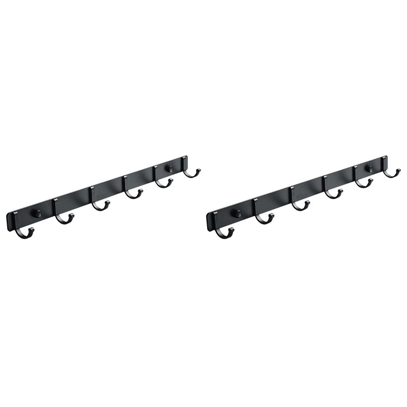 BowLift | Modern Bathroom Accessory Set Silver/Black Bathroom Accessory Kit
