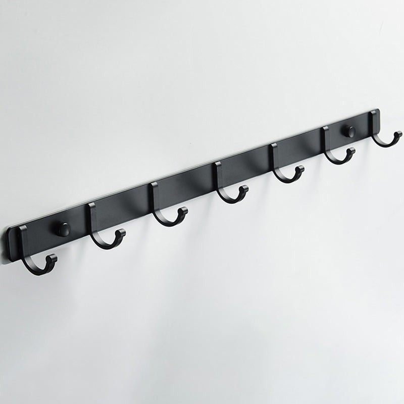 BowLift | Modern Bathroom Accessory Set Silver/Black Bathroom Accessory Kit