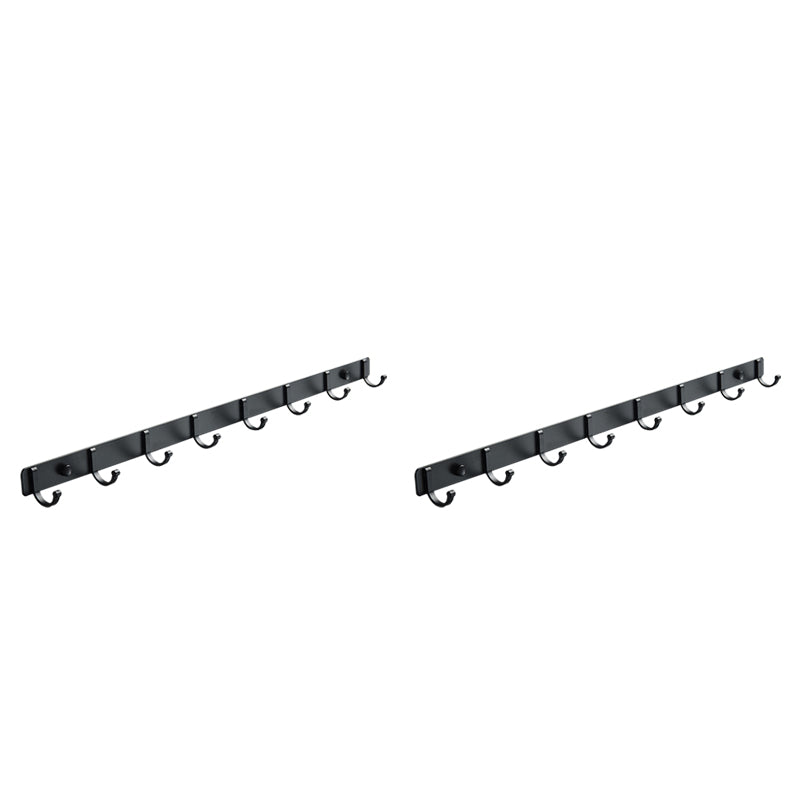 BowLift | Modern Bathroom Accessory Set Silver/Black Bathroom Accessory Kit