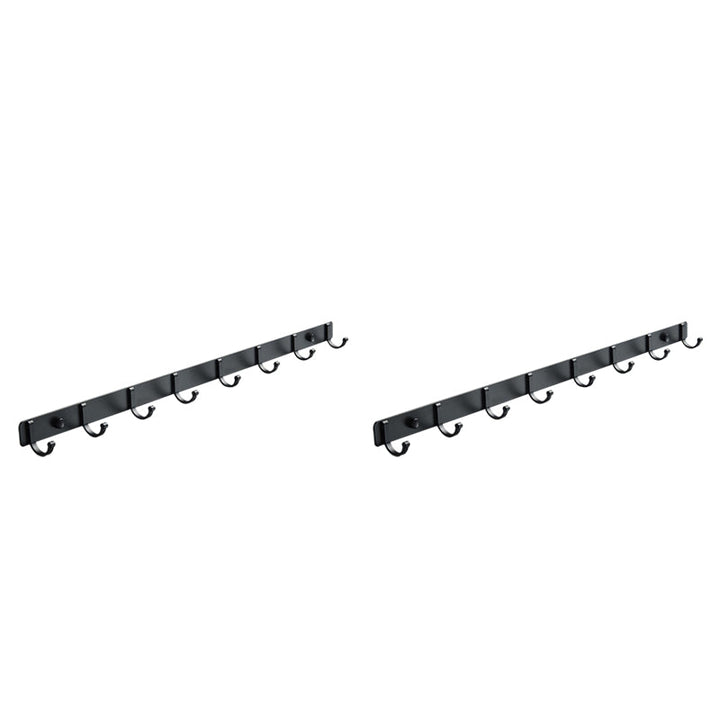 BowLift | Modern Bathroom Accessory Set Silver/Black Bathroom Accessory Kit