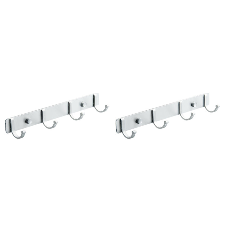 BowLift | Modern Bathroom Accessory Set Silver/Black Bathroom Accessory Kit