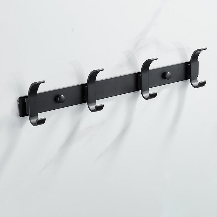 BowLift | Modern Bathroom Accessory Set Silver/Black Bathroom Accessory Kit