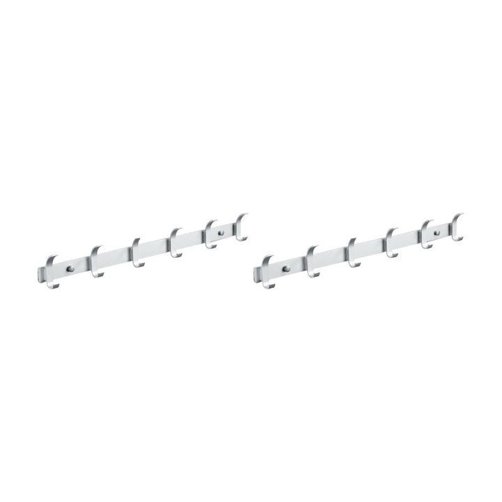 BowLift | Modern Bathroom Accessory Set Silver/Black Bathroom Accessory Kit