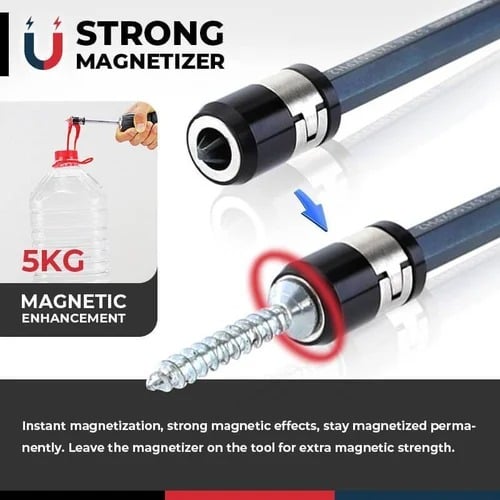 BowLift | Magnetic Screwdriver Ring | Aviation Aluminum | Secure Screw Handling