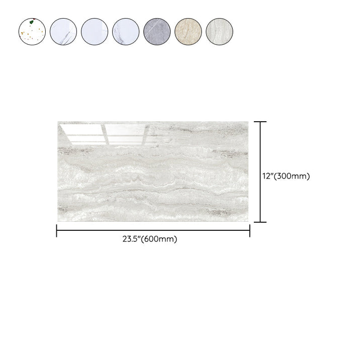 BowLift | Contemporary Wallpaper Modern Style Bathroom Wallpaper with Rectangular Shape