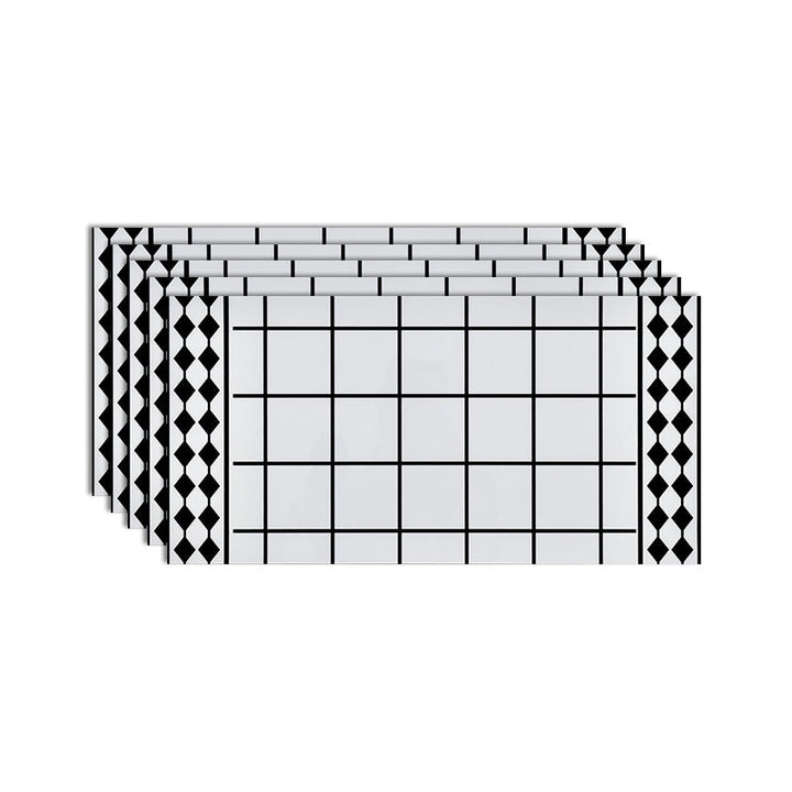 BowLift | Modern Style Wallpaper Kitchen Single Tile Wallpaper with Rectangular Shape