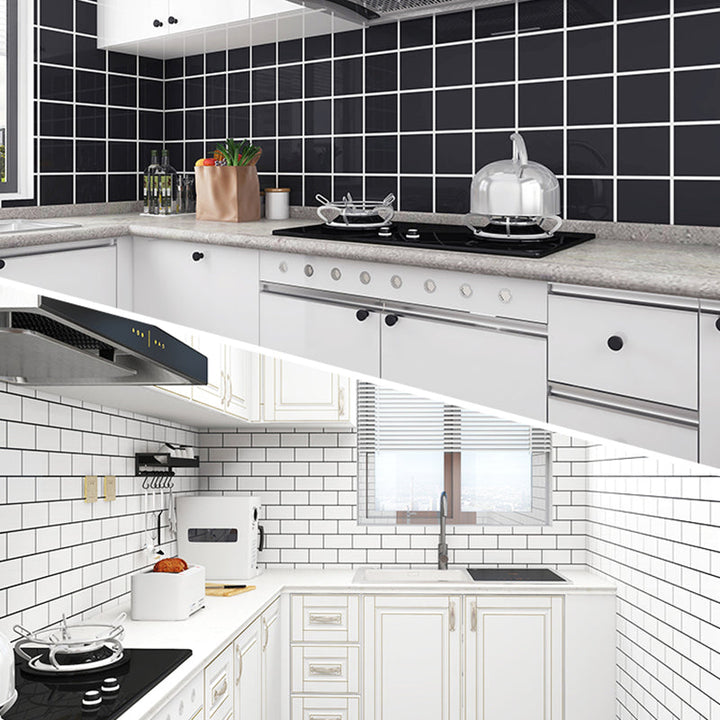 BowLift | Modern Style Wallpaper Kitchen Single Tile Wallpaper with Rectangular Shape