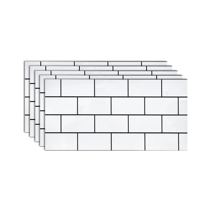 BowLift | Modern Style Wallpaper Kitchen Single Tile Wallpaper with Rectangular Shape