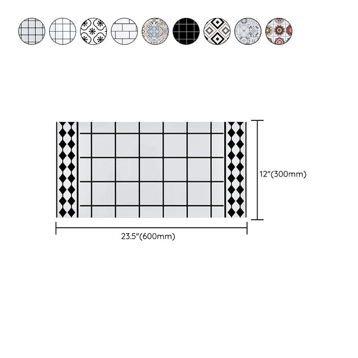 BowLift | Modern Style Wallpaper Kitchen Single Tile Wallpaper with Rectangular Shape