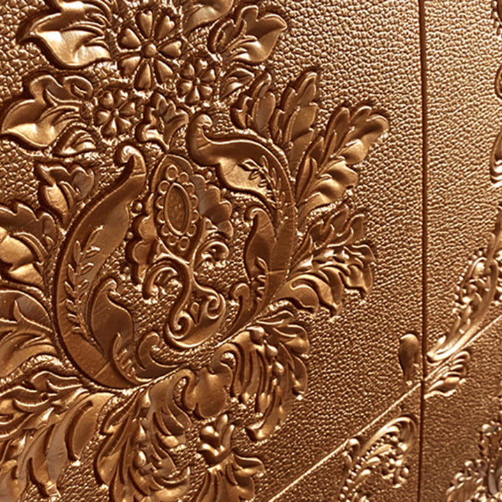 BowLift | Glam Style Foam Wall Panel Living Room 3D Embossed Waterproof Wall Panel