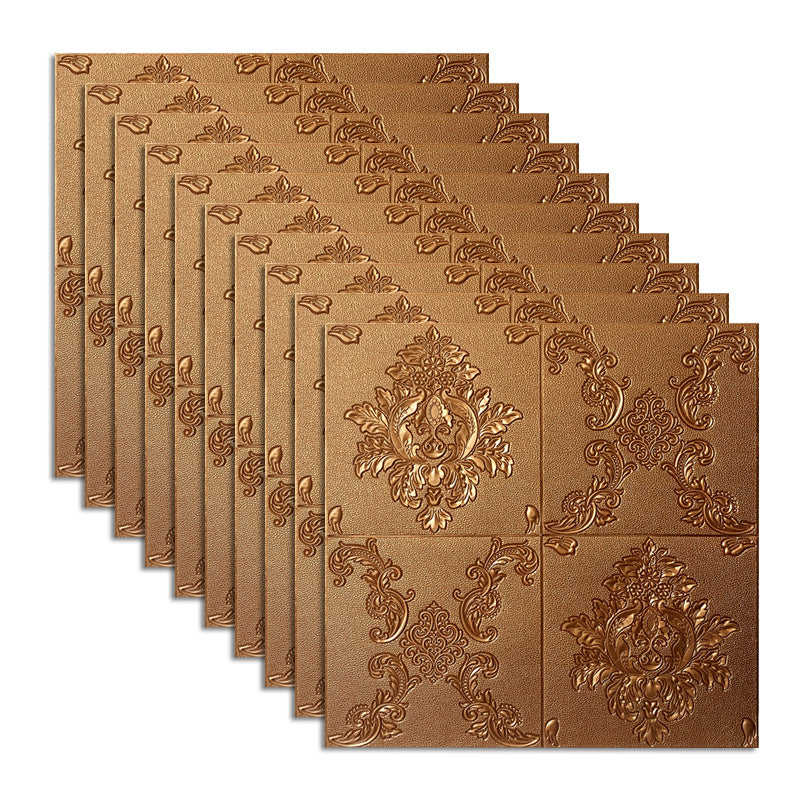 BowLift | Glam Style Foam Wall Panel Living Room 3D Embossed Waterproof Wall Panel