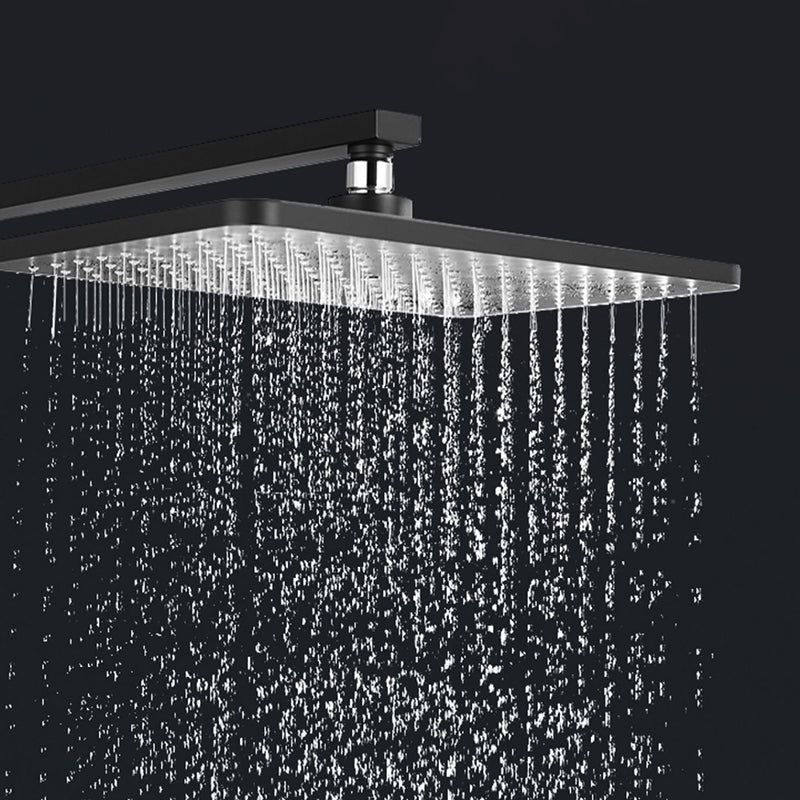 BowLift | Modern Showerhead Rainfall Fixed Showerhead Square Rainfall Handheld Showerhead