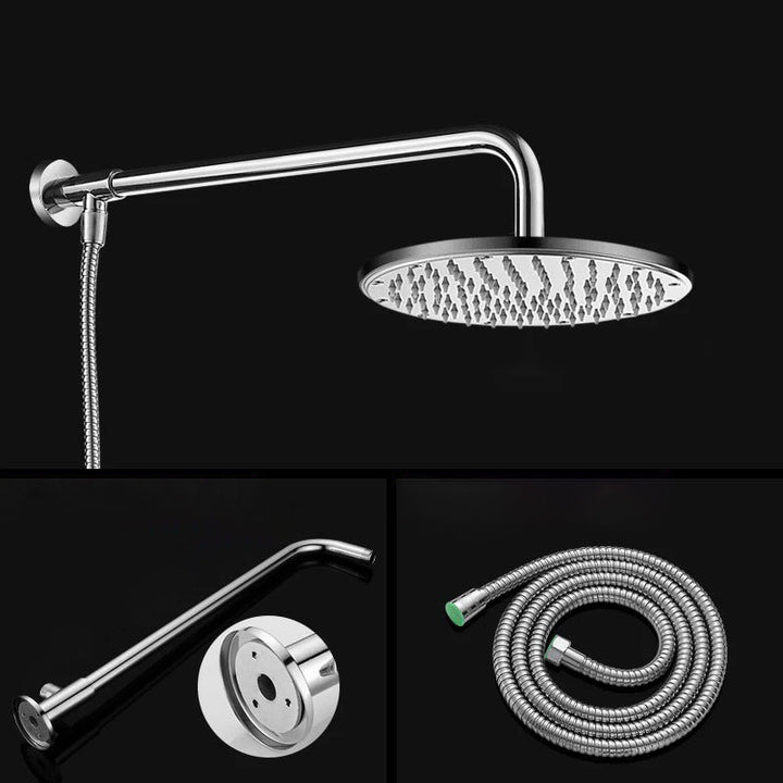 BowLift | Contemporary Style Shower Head Bathroom Fixed Shower Head with Round and Square Shape