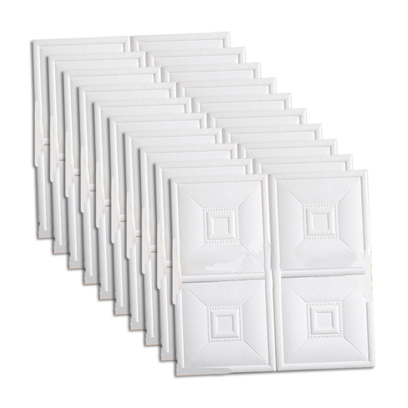 BowLift | Glam Style Foam Water-Resistant Wall Cladding Living Room 3D Embossing Wall Cladding