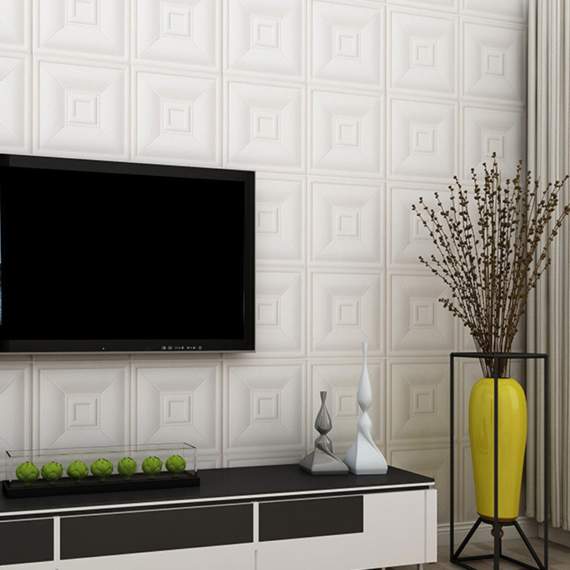 BowLift | Glam Style Foam Water-Resistant Wall Cladding Living Room 3D Embossing Wall Cladding