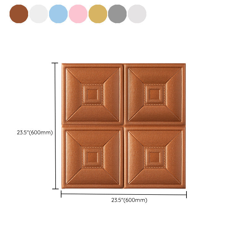 BowLift | Glam Style Foam Water-Resistant Wall Cladding Living Room 3D Embossing Wall Cladding