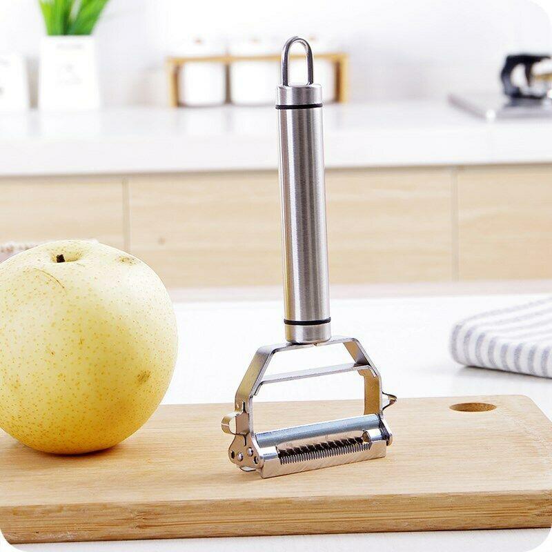 BowLift | Ultra-sharp stainless steel multifunctional vegetable peeler & julienne cutter
