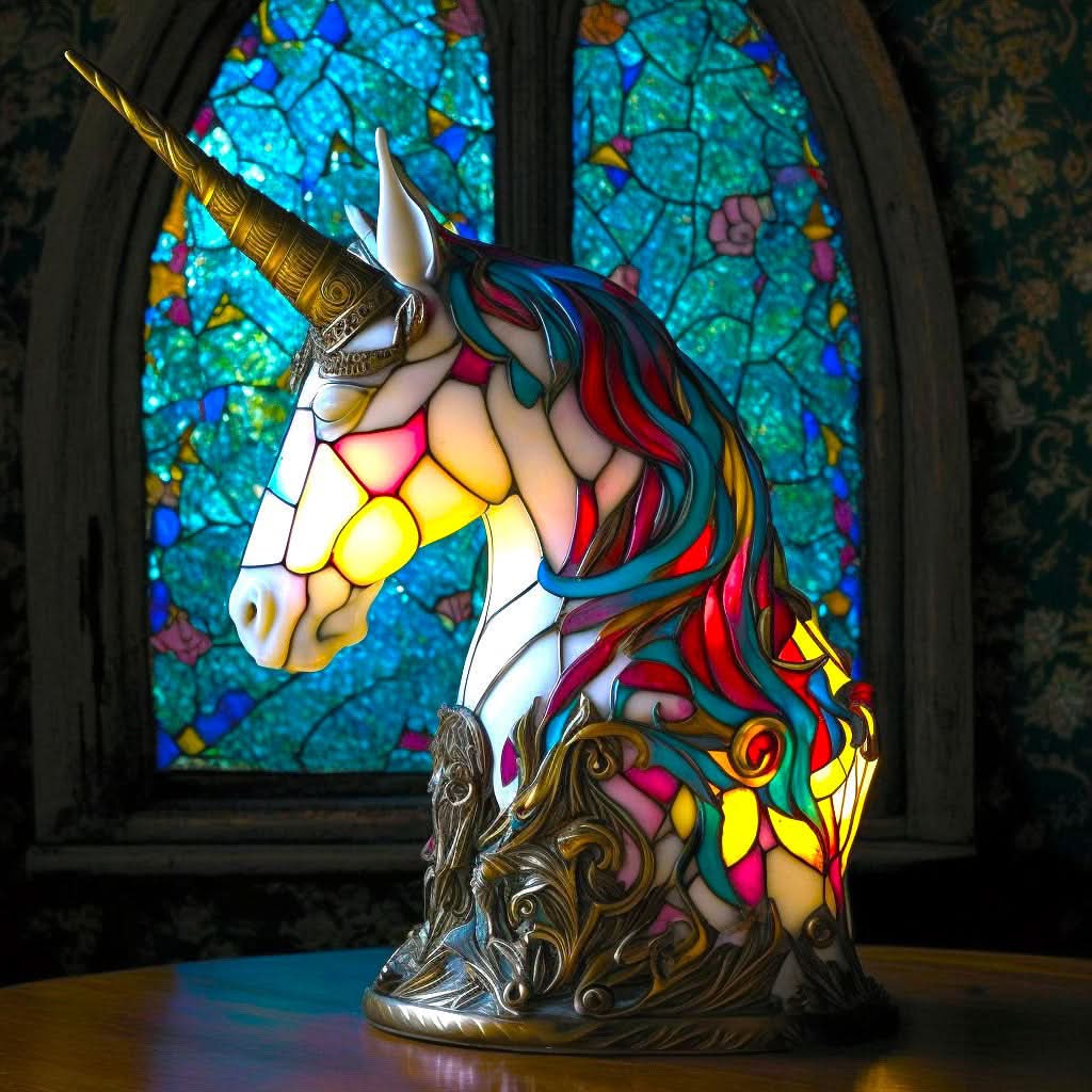 BowLift | LED Dog Table Lamp – Modern Resin Design