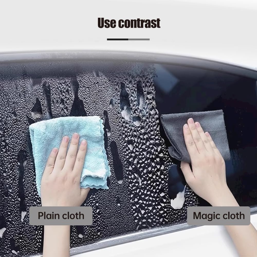 GlassyPure Premium Cleaning Cloth — Effortless shine without streaks for brilliantly clean surfaces | Bowlift