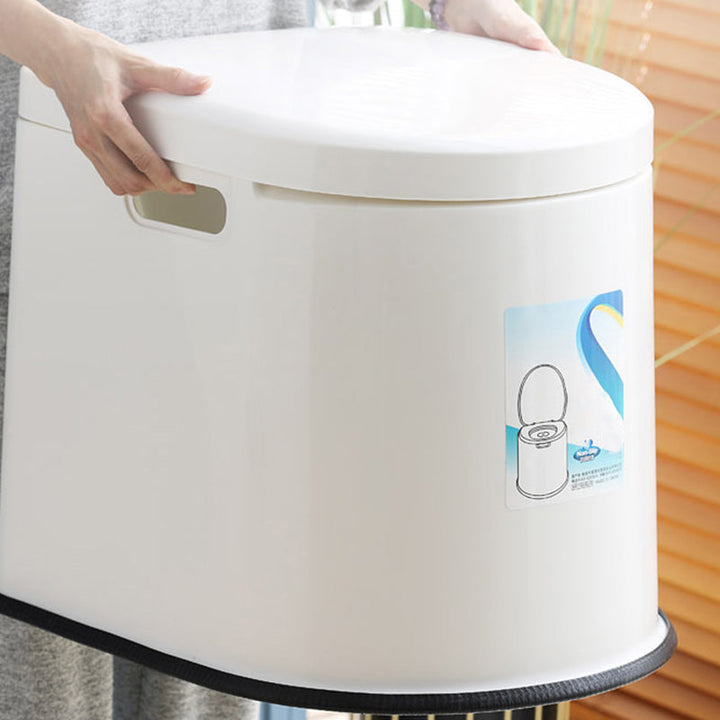 BowLift | Contemporary Plastic Urinal Stand Toilet with Seat for the Bathroom