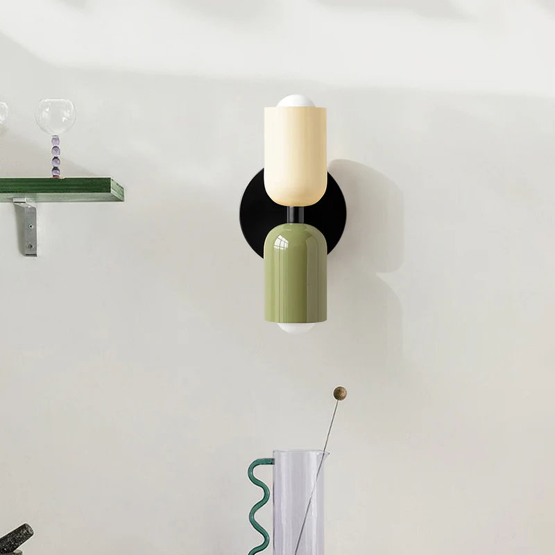 BowLift | Wall Light Modern Dual Glass Sconce Fixture