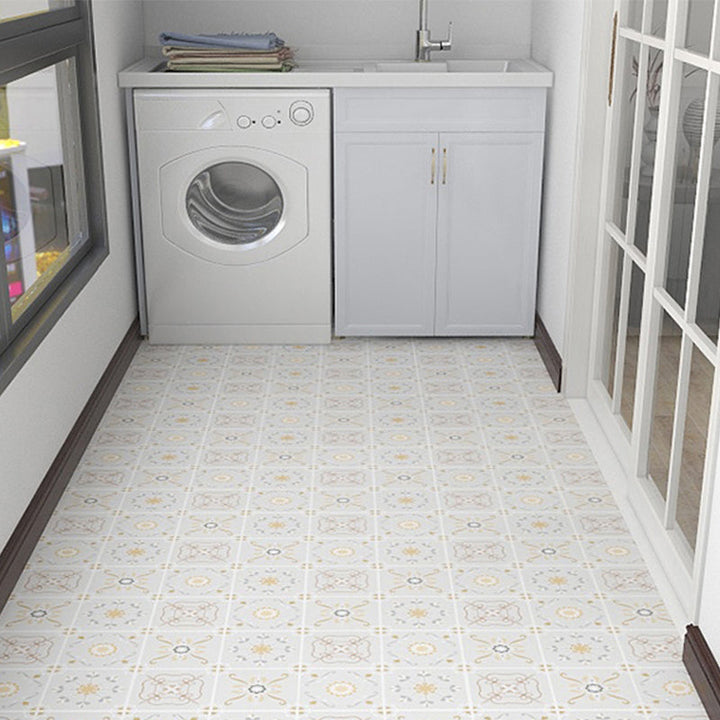 BowLift | Modern Vinyl Floor Geometric Print Peel and Stick PVC Floor