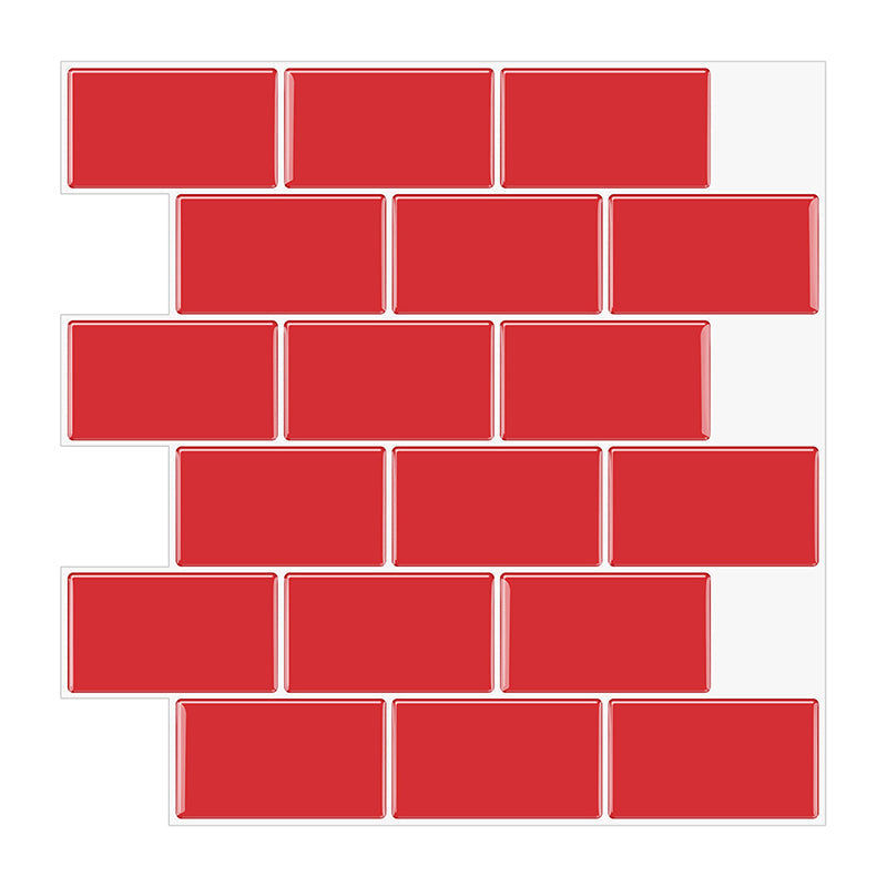 BowLift | Simple Peel & Stick Tile Scratch-Resistant Plastic Peel and Stick Subway Tile for Shower