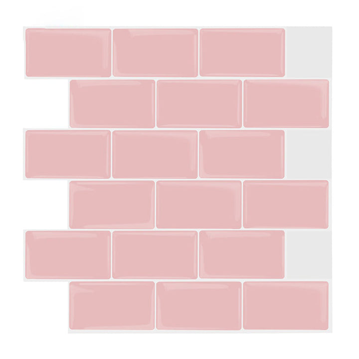 BowLift | Simple Peel & Stick Tile Scratch-Resistant Plastic Peel and Stick Subway Tile for Shower