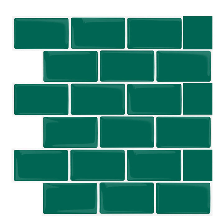 BowLift | Simple Peel & Stick Tile Scratch-Resistant Plastic Peel and Stick Subway Tile for Shower