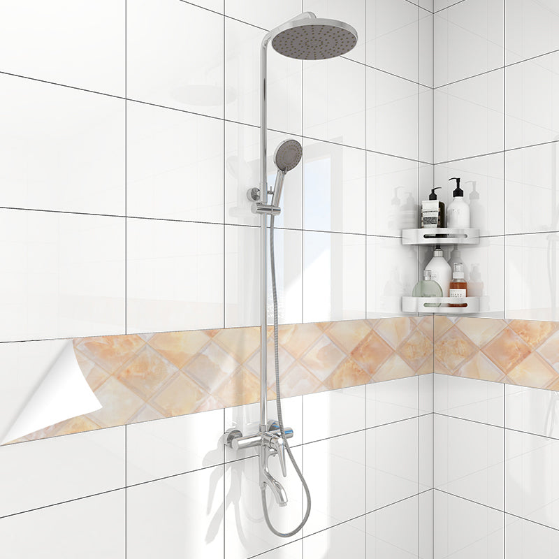 BowLift | Modern splash guard tile marble print splash guard tile for peeling and sticking for the bathroom