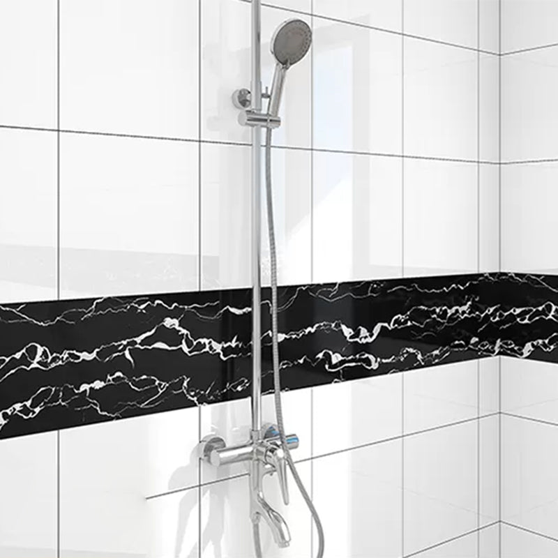 BowLift | Modern splash guard tile marble print splash guard tile for peeling and sticking for the bathroom
