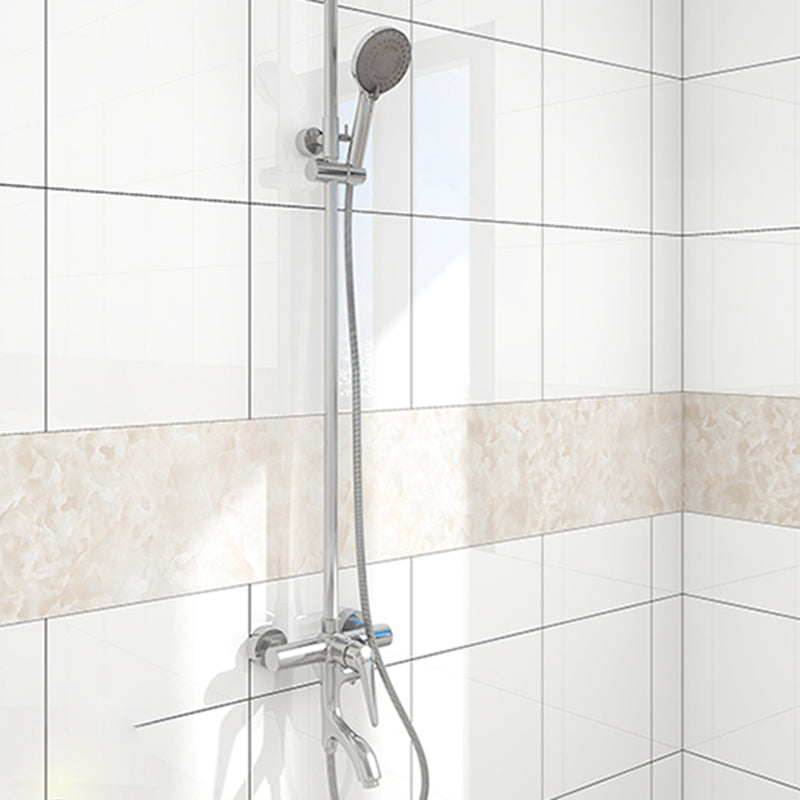 BowLift | Modern splash guard tile marble print splash guard tile for peeling and sticking for the bathroom