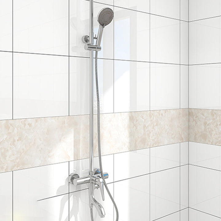 BowLift | Modern splash guard tile marble print splash guard tile for peeling and sticking for the bathroom