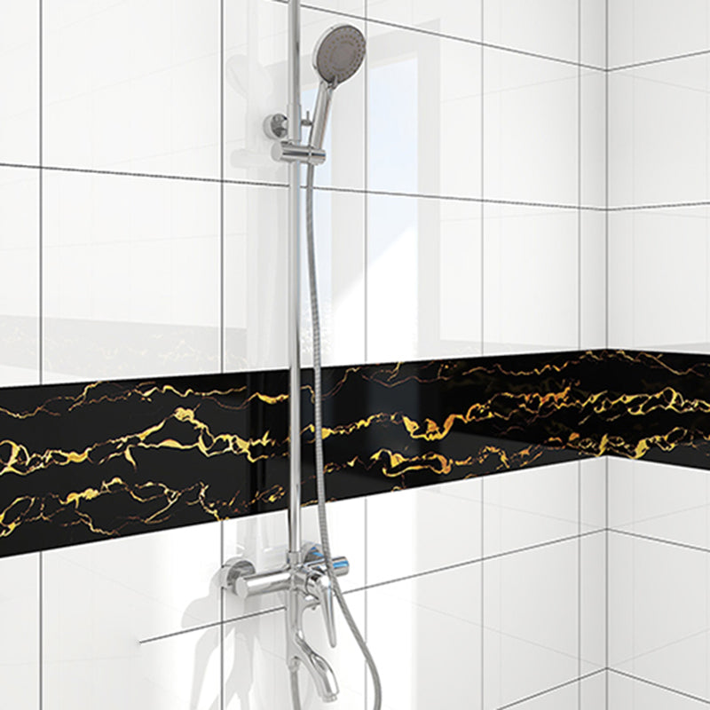 BowLift | Modern splash guard tile marble print splash guard tile for peeling and sticking for the bathroom