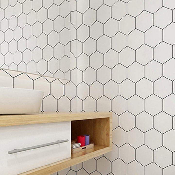 BowLift | Modern Splash Protection Wallpaper Peel and Stick Mosaic Tile for Bathroom