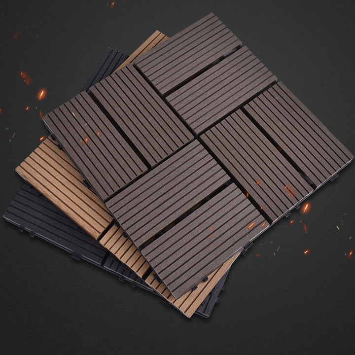 BowLift | Modern plastic wood laminate decking outdoors, mold-resistant laminate