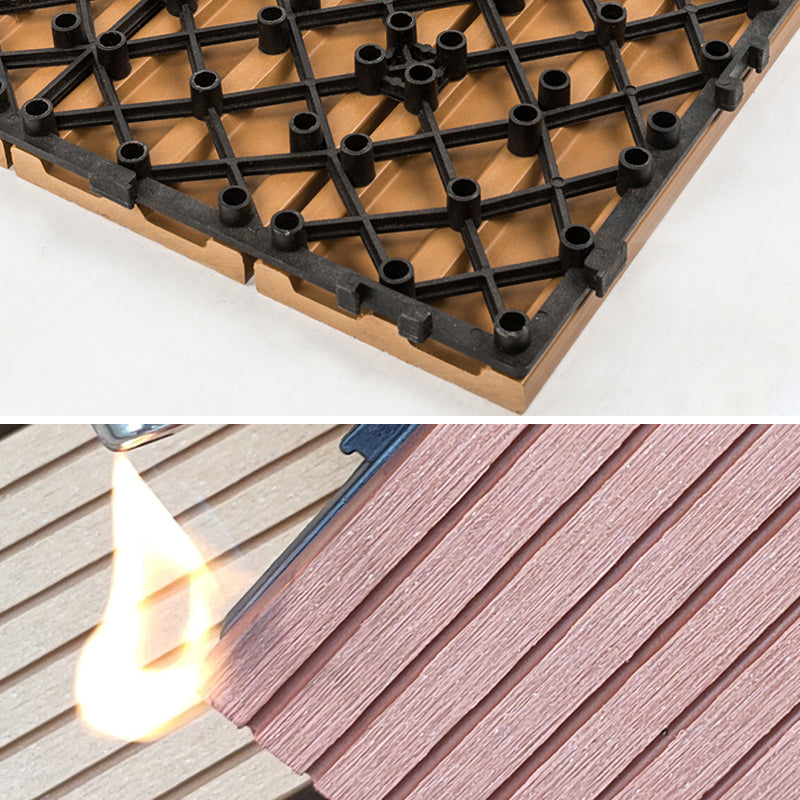 BowLift | Modern plastic wood laminate decking outdoors, mold-resistant laminate