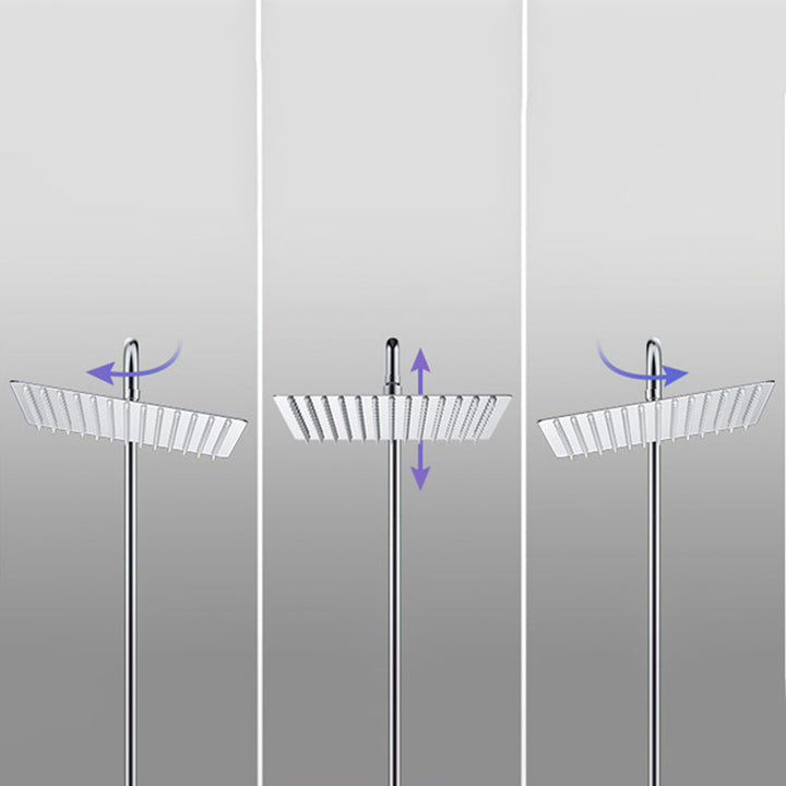 BowLift | Modern Shower Head Combination Double Shower Head Stainless Steel Wall Mounted Shower Head