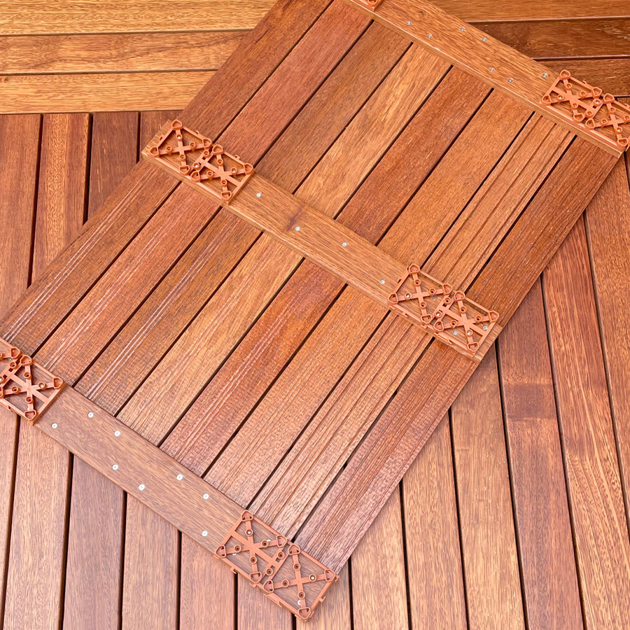 BowLift | Outdoor Patio Wood Decking Interlocking Plank