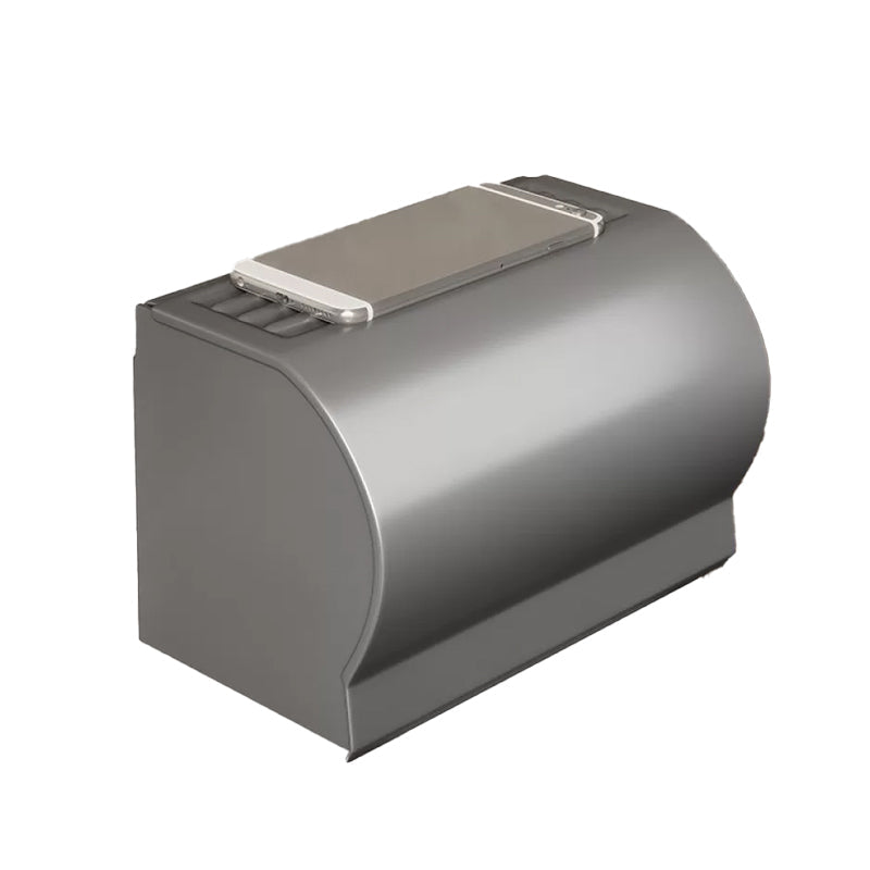 BowLift | Gray bathroom accessories as a single piece or as a set with towel holder/bathroom shelf/robe hooks